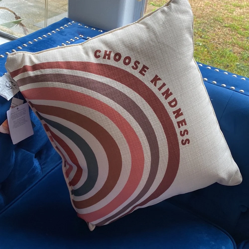 Choose to be‎ Kind Accent Pillow 20 x 18 NEW